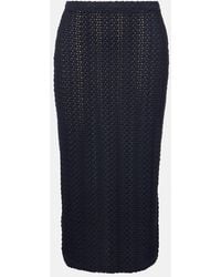 Vince - Bleistiftrock Aus Baumwolle - Lyst