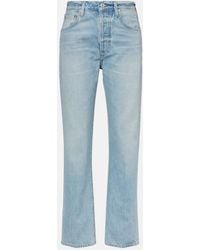 Citizens of Humanity - Baretta High-Rise Straight Jeans - Lyst