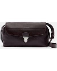 Lemaire - Gear Small Leather Shoulder Bag - Lyst