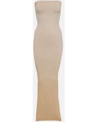 Wolford - Fading Shine Strapless Maxi Dress - Lyst