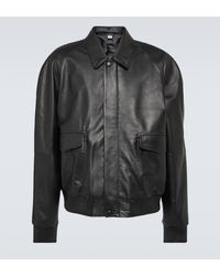 Winnie New York - Leather Blouson Jacket - Lyst