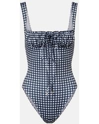 Bananhot - Gia Gingham Swimsuit - Lyst