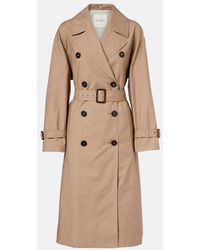 Max Mara - Fiorito Cotton-Blend Twill Trench Coat - Lyst