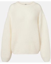 TOTEME - Mohair-Blend Sweater - Lyst