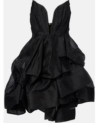 Zimmermann - Minikleid Illuminate Aus Leinen Und Seide - Lyst