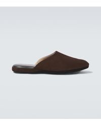 Charvet - Suede Slippers - Lyst