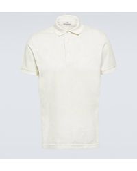 Etro - Paisley Cotton Polo Shirt - Lyst