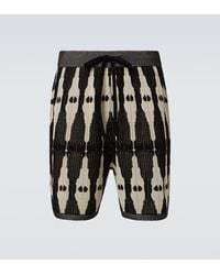 Commas - Ritual Knitted Jacquard Shorts - Lyst