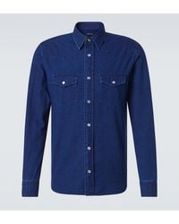Tom Ford - Denim Shirt - Lyst