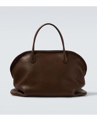 The Row - Agnes 16 Leather Top-Handle Bag - Lyst