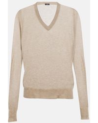 JOSEPH - V-neck Cashmere Sweater - Lyst
