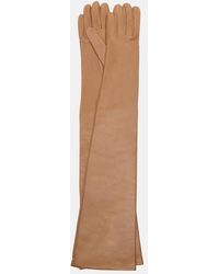 Nour Hammour - Leather Gloves - Lyst