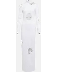 Christopher Kane - Embellished Cutout Maxi Dress - Lyst