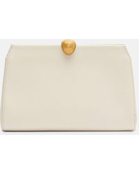 Nour Hammour - Lou Leather Clutch - Lyst