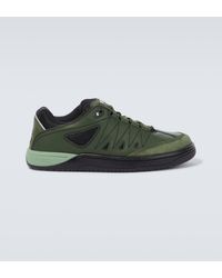 KENZO - Pxt Leather Sneakers - Lyst