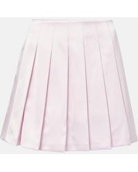 Self-Portrait - Pleated Miniskirt - Lyst