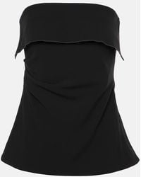 Proenza Schouler - Felicity Strapless Crepe Top - Lyst