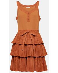 Ulla Johnson - Tiered Minidress - Lyst