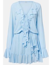 Bananhot - Bellen Ruffled Minidress - Lyst