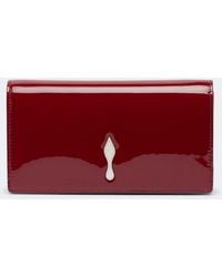 Christian Louboutin - Bettina Patent Leather Clutch - Lyst