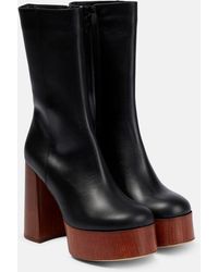 Gia Borghini - Gia/Rhw Ankle Boots Rosie 27 aus Leder - Lyst