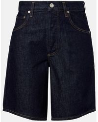 Citizens of Humanity - Ayla Mid-Rise Denim Shorts - Lyst