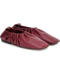 Neous Phinia Leather Ballet Flats - Multicolour