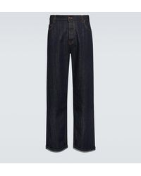 The Row - Ross Mid-rise Straight Jeans - Lyst