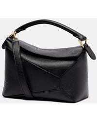 Loewe - Puzzle Edge Small Leather Shoulder Bag - Lyst
