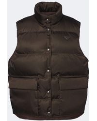 Prada - Re-Nylon Down Vest - Lyst