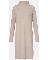 Jardin Des Orangers - Knitted Wool And Cashmere Midi Dress - Lyst