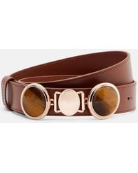 Gabriela Hearst - Grange Embellished Leather Belt - Lyst