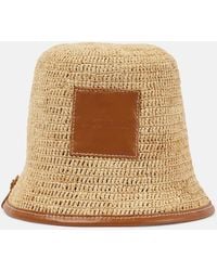 Jacquemus - Raffia Bucket Hat - Lyst