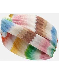Missoni - Zigzag Lame Headband - Lyst