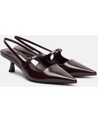 Jimmy Choo - Didi 45 Leather Slingback Pumps - Lyst