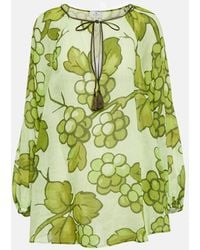 Etro - Printed Ramie Tunic - Lyst