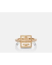 Givenchy - Ring 4G Mit Swarovski-Kristallen - Lyst