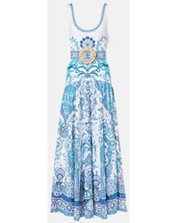 CAMILLA - Vestido Largo Isnik Lullaby De Jersey De Algodon - Lyst