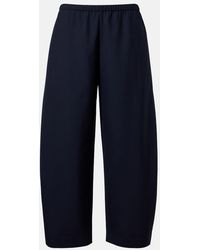 KHAITE - Roma Virgin Wool Wide-Leg Pants - Lyst