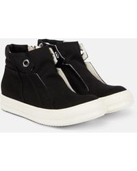 Rick Owens - Dunk Denim High-Top Sneakers - Lyst