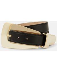KHAITE - Lucca Leather Belt - Lyst