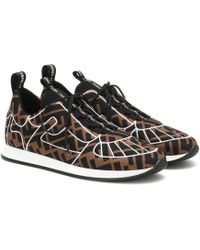 Fendi Zapatillas FFreedom - Marrón