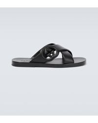Gucci - Interlocking G Slide Sandal - Lyst