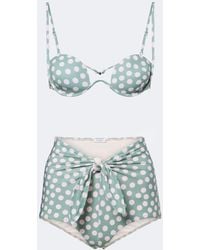 Alaïa - Polka-Dot Bikini - Lyst
