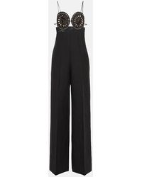 Stella McCartney - Broderie Anglaise Jumpsuit - Lyst