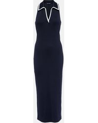 Veronica Beard - Darien Cotton-Blend Polo Dress - Lyst