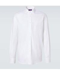 Ralph Lauren - Cotton Poplin Shirt - Lyst