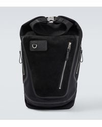Loewe - Flex Canvas And Suede Backpack - Lyst