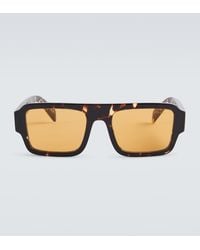Prada - Symbole Tortoiseshell Square Sunglasses - Lyst