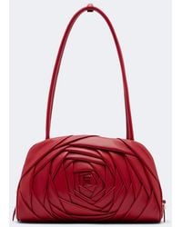 Roger Vivier - Roseline Leather Shoulder Bag - Lyst